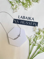 Zulfiqar necklace silver
